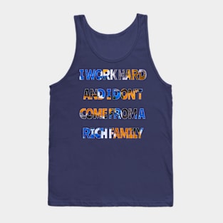 Work Hard | Rich | Money Tank Top